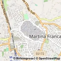 Mapa Martina Franca