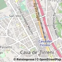 Mapa Cava de' Tirreni