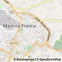 Mapa Martina Franca