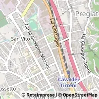 Mapa Cava de' Tirreni