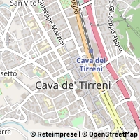 Map Cava de' Tirreni