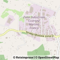 Map Martina Franca