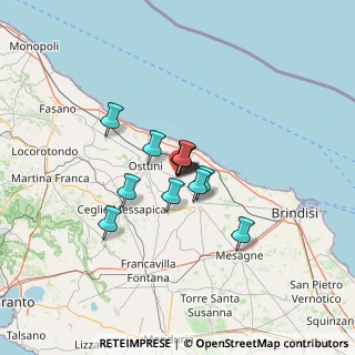 Mappa Via Parma, 72012 Carovigno BR, Italia (8.21917)