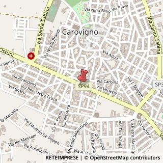 Mappa Corso Umberto I, 132, 72012 Carovigno, Brindisi (Puglia)