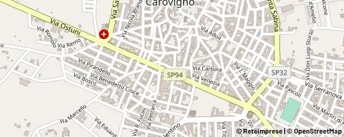 Mappa Carovigno