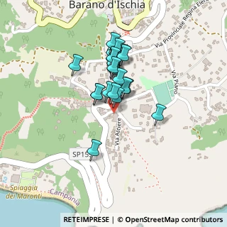 Mappa Via Feronesi, 80070 Barano D'ischia NA, Italia (0.18)