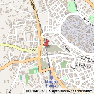 Mappa Via delle Murge, 17, 74015 Martina Franca, Taranto (Puglia)