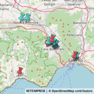 Mappa Via Aniello Ferrigno, 84013 Cava de' Tirreni SA, Italia (3.226)