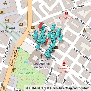 Mappa Via Gabriele D'Annunzio, 74015 Martina Franca TA, Italia (0)