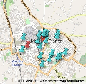 Mappa Via Giuseppe Verdi, 74015 Martina Franca TA, Italia (0.36)