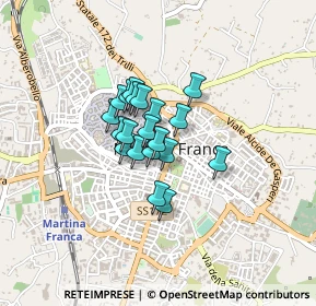 Mappa Via Abate Fighera, 74015 Martina Franca TA, Italia (0.2675)