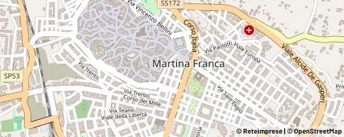 Mappa Martina Franca