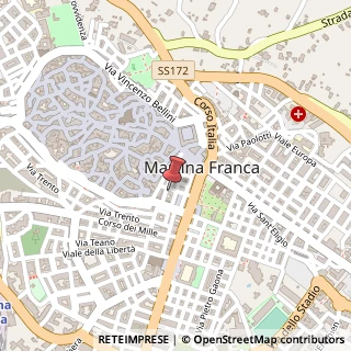 Mappa Via Principe di Napoli, 6, 74015 Martina Franca, Taranto (Puglia)