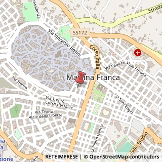 Mappa Via Principe di Napoli, 9, 74015 Martina Franca, Taranto (Puglia)