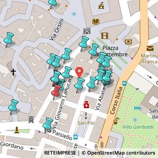 Mappa Via Giuseppe Verdi, 74015 Martina Franca TA, Italia (0.02308)