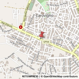 Mappa SS16 Adriatica, 72012 Carovigno BR, Italia, 72012 Carovigno, Brindisi (Puglia)
