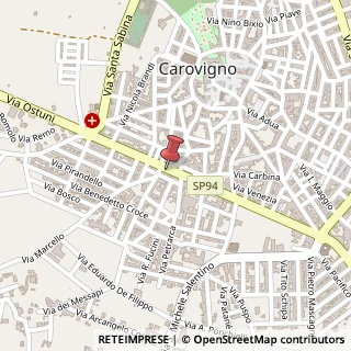 Mappa Corso Umberto I, 94, 72012 Carovigno, Brindisi (Puglia)