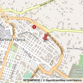 Mappa Viale Europa, 59/A, 74015 Martina Franca, Taranto (Puglia)