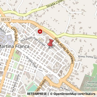 Mappa Viale Europa, 53, 74015 Martina Franca, Taranto (Puglia)