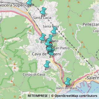 Mappa Via Guglielmo Mascolo, 84013 Cava de' Tirreni SA, Italia (1.64091)