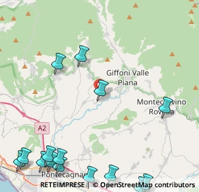 Mappa Località Santa Maria a Vico, 84095 Giffoni Valle Piana SA, Italia (6.97333)