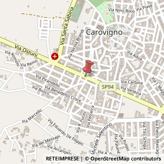 Mappa Corso Umberto I, 81, 72012 Carovigno BR, Italia, 72012 Carovigno, Brindisi (Puglia)