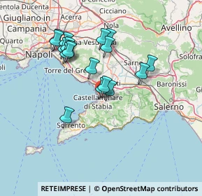 Mappa Via Gabriele d'Annunzio, 80053 Castellammare di Stabia NA, Italia (13.85278)