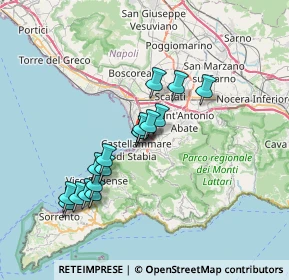 Mappa Via Gabriele d'Annunzio, 80053 Castellammare di Stabia NA, Italia (6.59824)