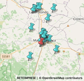 Mappa Via Mulino San Martino, 74015 Martina Franca TA, Italia (2.6395)
