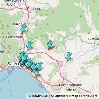 Mappa Via Roma, 84090 San Mango Piemonte SA, Italia (5.288)