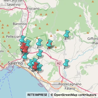 Mappa Via Roma, 84090 San Mango Piemonte SA, Italia (4.501)