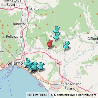 Mappa Via Roma, 84090 San Mango Piemonte SA, Italia (4.306)