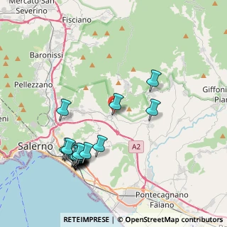 Mappa Via Roma, 84090 San Mango Piemonte SA, Italia (4.8525)