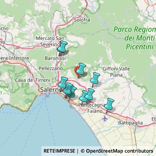 Mappa Via Roma, 84090 San Mango Piemonte SA, Italia (5.89182)