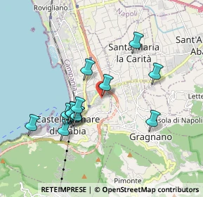 Mappa Via Catullo, 80053 Castellammare di Stabia NA, Italia (1.81733)