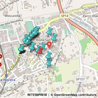 Mappa Via P. Tibullo, 80053 Castellammare di Stabia NA, Italia (0.23103)
