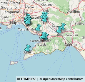 Mappa Via P. Tibullo, 80053 Castellammare di Stabia NA, Italia (12.95063)