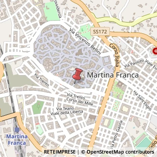 Mappa Via Nuova, 22, 74015 Martina Franca, Taranto (Puglia)