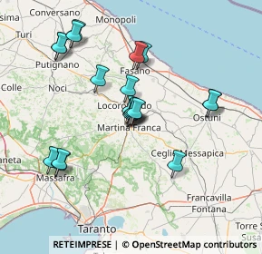 Mappa Circonvallazione, 74015 Martina Franca TA, Italia (14.72842)