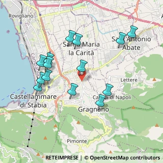 Mappa Via dei Pastai, 80054 Gragnano NA, Italia (2.10643)