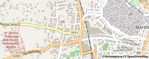 Mappa Martina Franca