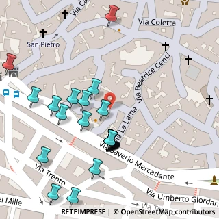 Mappa Vico la Lama, 74015 Martina Franca TA, Italia (0.084)