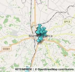 Mappa Via Mercadante, 74015 Martina Franca TA, Italia (0.79818)