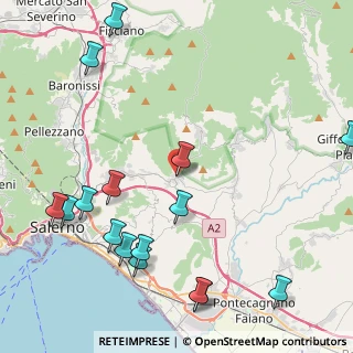 Mappa Via Relli, 84090 San Mango Piemonte SA, Italia (5.95688)