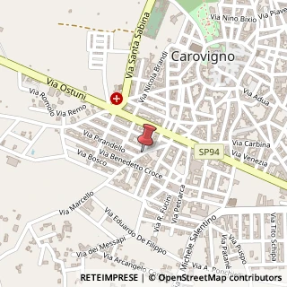 Mappa Via Marcello,  31, 72012 Carovigno, Brindisi (Puglia)