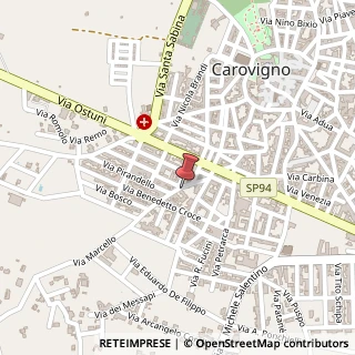 Mappa Via Marcello, 13, 72012 Carovigno, Brindisi (Puglia)