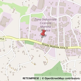 Mappa Via Mottola, 74015 Martina Franca, Taranto (Puglia)