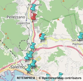 Mappa Via Roberto Mazzetti, 84135 Salerno SA, Italia (3.11429)