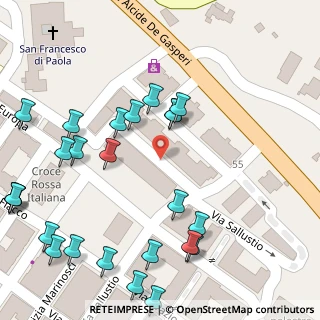 Mappa Via Alfonso Motolese, 74015 Martina Franca TA, Italia (0.076)