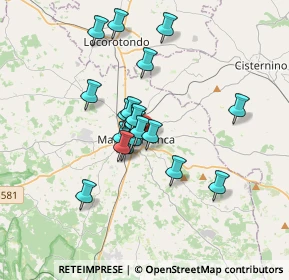 Mappa Via Alfonso Motolese, 74015 Martina Franca TA, Italia (2.8965)